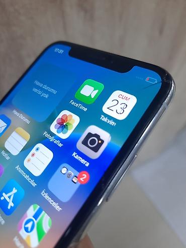 iphone x adapter: IPhone X, 64 GB, White Titanium, Qırıq — 2