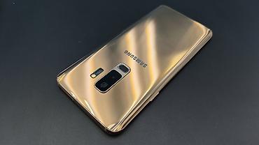 note 2: Samsung Galaxy S9 Plus, Б/у, 256 ГБ, цвет - Золотой, 2 SIM — 2