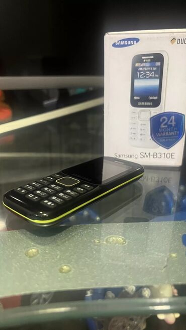 купить телефон в бишкеке: Samsung B3410 Corbyplus, Новый, цвет - Черный, 1 SIM, 2 SIM, eSIM