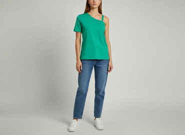 color t shirty: Topshop, Women`s T-shirt, size L