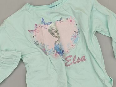 biała bluzka z wiazaniem pod szyja: Blouse, Disney, 3-4 years, 98-104 cm, condition - Good