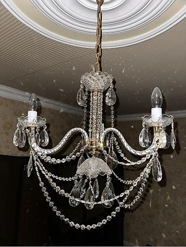 Çılçıraq, 3 lampa, Xrustal lalafo.az -da Çılçıraq, 3 lampa, Xrustal