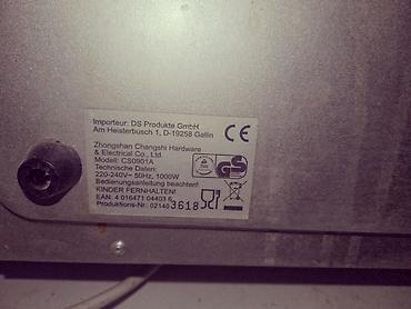 2 ci el sobalar: Elektrik sobası Stolüstü, İşlənmiş — 2