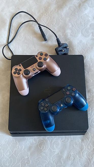 ps5 the last of us 2: PlayStation 4Slim, 2 pult, 1 illik abonə, son qiymət 400₼ (*Qiymət — 1