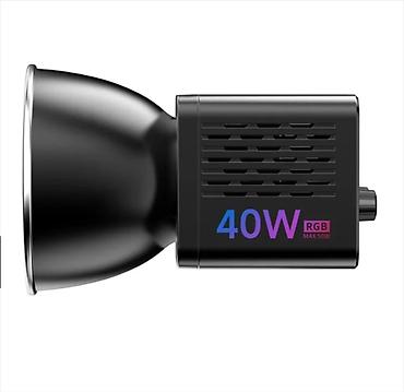 Фото и видеокамеры: Ulanzi 40W RGB portativ studiya işığı - Güc: 40W (Overclock rejimi — 2
