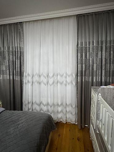 viplife fotolar: İşlənmiş, Pərdə, rəng - Boz — 1