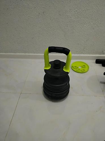 işlənmiş qantel: Çoxfunksiyalı ev fitnes dəsti yenidir istifadə olunmayıb Xırdalandadlr — 6