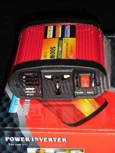 Pretvarači napona: Pretvarač napona – Power Inverter 500W - Ulaz: 12V DC (auto — 8