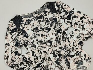 czarne t shirty z koronką: Women's blouse, size S