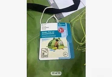 Šatori za decu: Dečiji pop-up šator – žabica - Zabavan dizajn žabice sa očima — 6