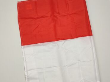 Flaga w kolorach czerwieni i bieli. Jest w bardzo dobrym stanie. Może