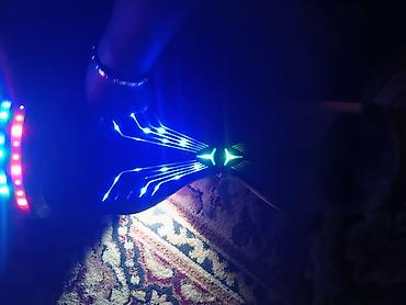 Электротранспорт: Elektrik hoverboard (segway) – LED işıqlı, kosmik naxışlı gövdə - — 3