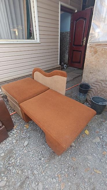 sofa: Односпальная кровать, Б/у, Каркас без матраса, длина - 186 см — 3