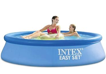 intex baseyn: Elektron Nasos Hediyye. Intex 2.44 × 0.61 m şişmə hovuz 🌊 Yay — 1