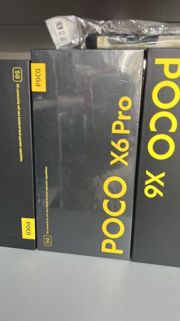 Xiaomi: Poco X6 Pro 5G, Новый, 512 ГБ, цвет - Черный, 2 SIM