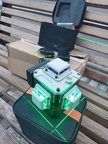 Лазерные уровни: Лазерный уровень зелёный луч16 линий, и 12линий дальность луча 30 — 8