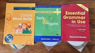 oxford word skills: Oxford word skills 5 manat, fact & figures 4 manat, grammar in use