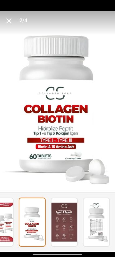 Vitaminlər və BAƏ: Biotin 15 AZN Biotin Türkiyədən gəlib💊🇹🇷 5000 microgram biotin ve