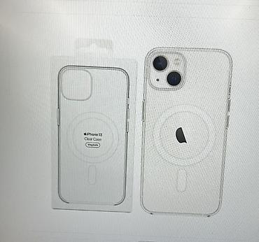 iphone 13 kabro: Apple iPhone 13 Clear Case with MagSafe (Model A2710, MM2X3ZM/A) - — 2