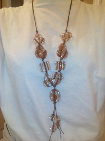majica poklon ogrlica: Ogrlica, duz 53 cm