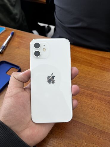 самсунг 23 а: IPhone 12, Колдонулган, 128 ГБ, Ак, Заряддоочу түзүлүш, 84 %