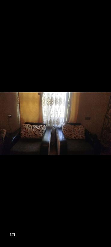 rahat mebel: İşlənmiş, Divan, 2 kreslo, Açılmayan — 2