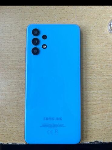 samsung galaxy note 4: Samsung Galaxy A32, Б/у, 64 ГБ, цвет - Синий