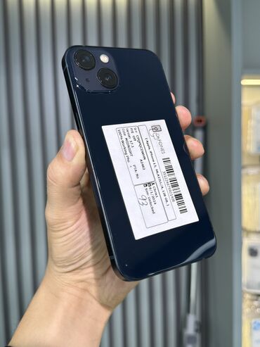 вйфон 12 про: IPhone 13, Колдонулган, 128 ГБ, Көк, Коргоочу айнек, Каптама, Бөлүп төлөө менен, 93 %