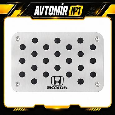 ucuz jeep: Honda loqolu metal daban qoruyucusu — 1 ədəd Sürücü ayaqaltısının — 1