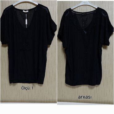 Köynək və bluzalar: Türkiyə fabrik mallarıdır hər birinin qiyməti çox ucuzdur 3-7 manat — 2