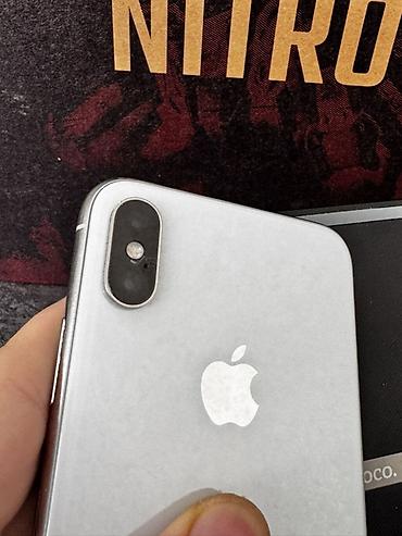 Apple iPhone: IPhone X, Б/у, 256 ГБ, Белый, 100 % — 9