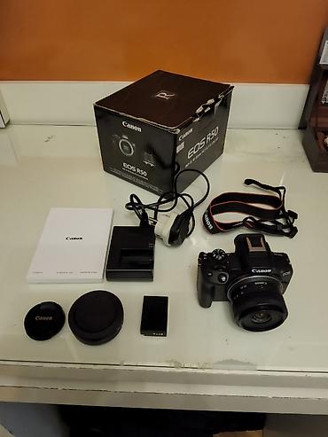 eos rp canon: Canon EOS R50 (RF-S 18-45mm f/4.5-6.3 IS STM Kit) Məhsul təsviri: - — 7