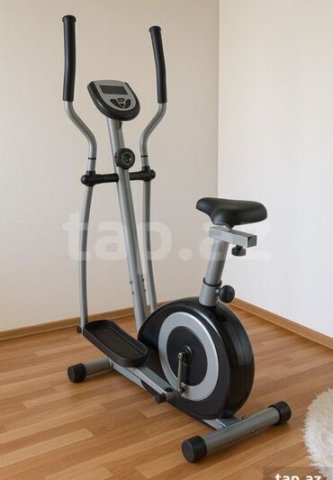 halqa ile qarin eritmek: Elliptik velosiped (velotrenajor) – evdə kardio və ümumi fitness üçün