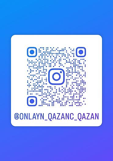 28 may slayd: Xidmət: Onlayn qazanc mövzulu Instagram səhifəsi Təsvir: - QR kod — 1