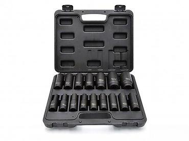 Setovi ručnog alata: GEKO set dubokih udarnih nasadnih ključeva 1/2" – 16 delova - Tip — 3