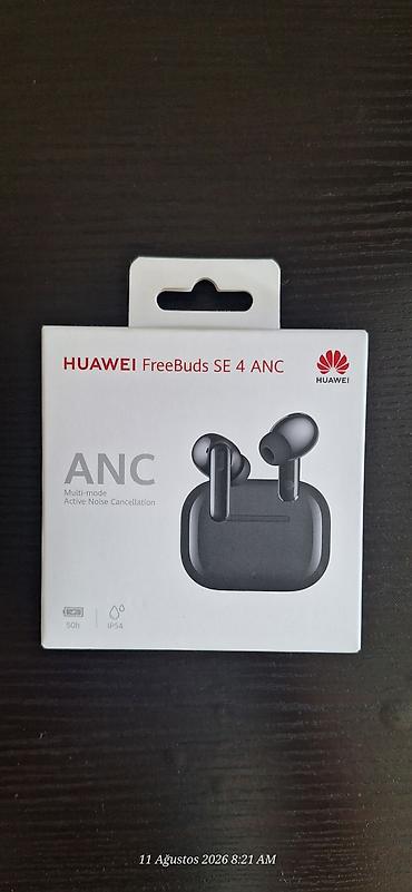 Qulaqcıqlar: 🎧 HUAWEI FreeBuds SE 4 ANC — YENİ 📦 24 iyulda alınıb. Sadəcə qutusu — 1