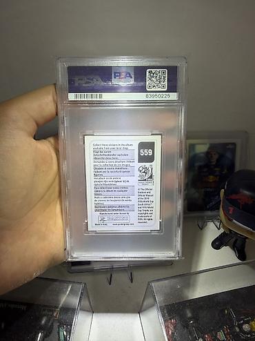 dunya xertesi: Cristiano Ronaldo 2010 Dunya Cempionati karti stickeri Psa 8, gorush — 2