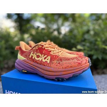 vibram: Кроссовки, 40.5, Hoka, Новый, цвет - Оранжевый, Платная доставка, Бесплатная доставка, Самовывоз — 1
