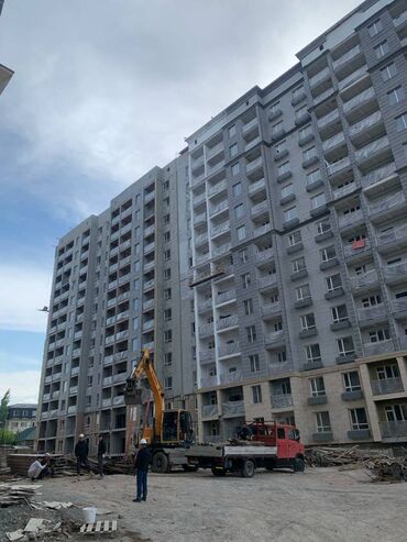 тоголок молдо фрунзе: 2 комнаты, 67 м², Элитка, 12 этаж, ПСО (под самоотделку)