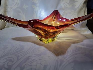 Ostali antikviteti: Cinija murano 1950 do 1960 god. -Sommerso -rucni rad. Murano cinija — 4