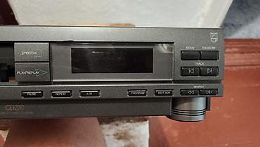 Другая аудиотехника: CD-проигрыватель Philips CD230 крышки нету, полностью рабочий. - Тип — 6