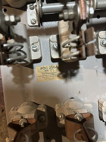 bolt blok: Məhsul: RПC 250A (РПС 250A) üçfazalı bıçaqlı qoşucu/ayırıcı Texniki — 2