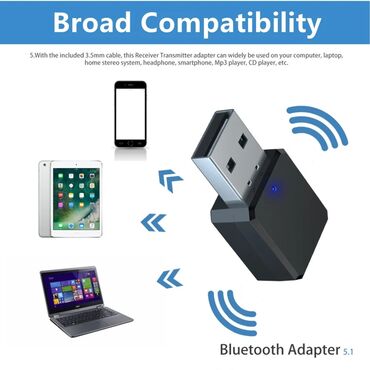 Pojačala i prijemnici: Hands free Bluetooth Aux USB audio prijemnik Bluetooth 5.1 audio — 10