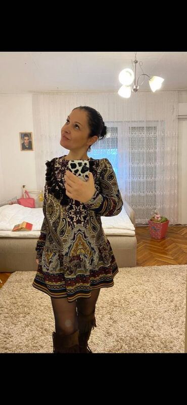 Haljine: PS Fashion M (EU 38), bоја - Šareno, Dugih rukava — 4