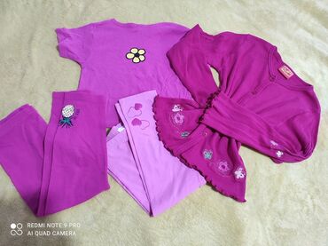 majice sa uv zaštitom: Bundle: Leggings, T-shirts, For girls, age: 7-8 years