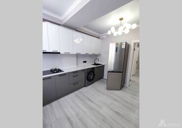 продажа квартир в бишкеке без посредников 2022: 2 комнаты, 52 м², Элитка, 7 этаж, Евроремонт