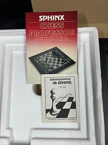 Druga oprema za računare i laptopove: SPHINX Chess Professor CXG 243 – elektronska šahovska tabla/računar - — 18