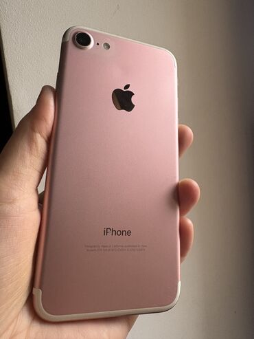 Apple iPhone: IPhone 7, 128 GB, Çəhrayı