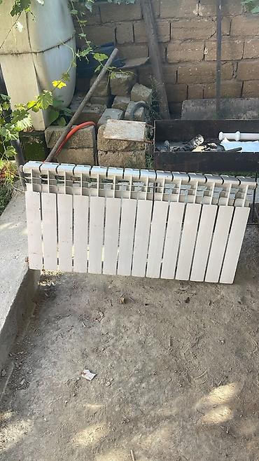 kobi radiatoru: Alüminium radiator panelləri satılır. - Bölməli panel tipli, ağ — 1