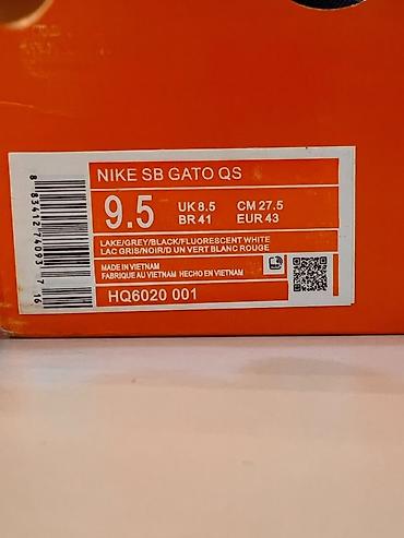 krosovkalar: Nike SB Gato QS 43 rozmer almışam molomerkadır 41-42 rozmer üçün — 4
